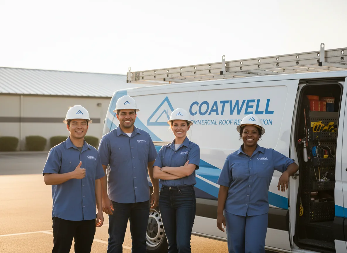 Commercial roof coating company in Trumbull, CT